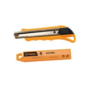   WORKSITE WT6079 szike készlet, 18mm széles letörhető penge, +10 pótpenge, erős fém pengevezető