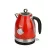 Zilan ZLN7033 retró vízforraló, 2200 W, 1,7 liter, hőmérsékletkijelzés, 360°-ban forgatható, piros