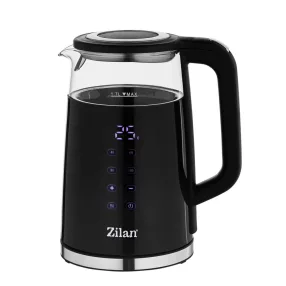   Zilan ZLN7859 vízforraló, max. 2200 W, 1,5 literes, rejtett fűtőszál, digitális kijelző