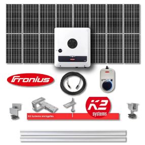 5,4 kWp napelemrendszer Fronius Symo Gen24 inverterrel