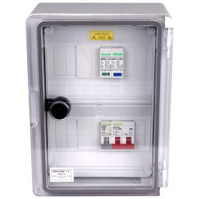 Túlfeszültség-védelmi doboz fotovoltaikus rendszerekhez