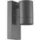 Oldalfali spot lámpatest alkonykapcsolóval, kültéri,antracit