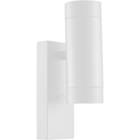   Oldalfali spot lámpatest alkonykapcsolóval, kültéri, fehér