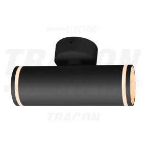 Oldalfali spot lámpatest, fekete