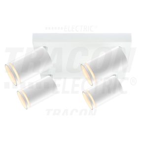 Mennyezeti állítható spot lámpatest, fehér