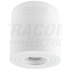 Mennyezeti védett spot lámpatest, hengeres, fehér