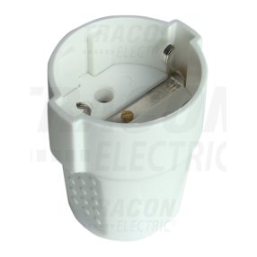 Szerelhető csatlakozó aljzat, egyenes csatlakozással