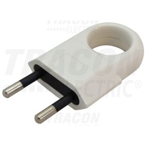 Szerelhető csatlakozódugó,lapos húzható H03VV-F2x0,75