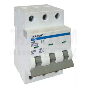 Kismegszakító, 3 pólus, B karakterisztika