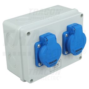 Csatlakozó doboz, védelem nélkül