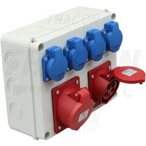 Csatlakozó doboz, védelem nélkül