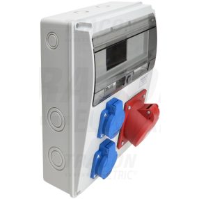 Csatlakozó doboz, védelem nélkül