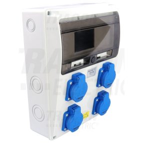 Csatlakozó doboz, védelem nélkül