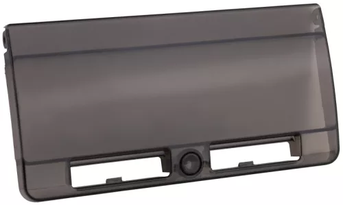 Füstszínű ajtó ipari csatlakozó dobozokhoz