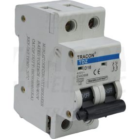 Kismegszakító, 2 pólus, D karakterisztika