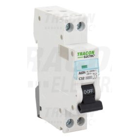 Kismegszakító, 1+N pólus, C karakterisztika