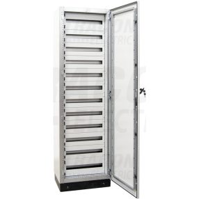   Moduláris (sorolható)fém elosztószekrény DIN-Rail modulokkal