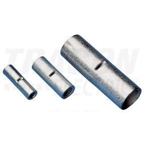 Szigeteletlen toldóhüvely, ónozott elektrolitréz