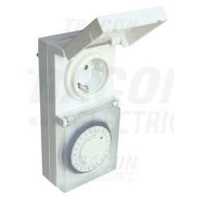 Dugaszolható napi kapcsolóóra, elektromechanikus