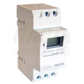 Sorolható kapcsolóóra, heti, elektronikus, többfunkciós