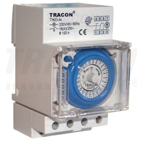 Sorolható kapcsolóóra, napi, elektromechanikus