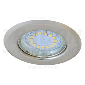 Beépíthető lámpatest spot fényforrásokhoz, matt króm