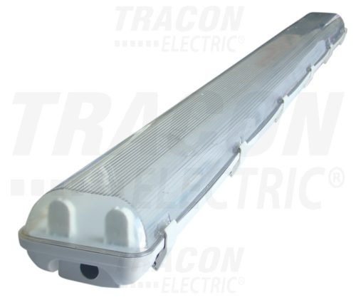 TLFVLED206 Védett lámpatest LED csövekhez, egyoldalas betáp