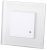 Mozgásérzékelő, radar, süllyesztett, fehér, üveg kerettel
