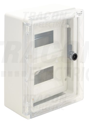 TME332513MT Műanyag elosztószekrény maszkos átlátszó ajtóval