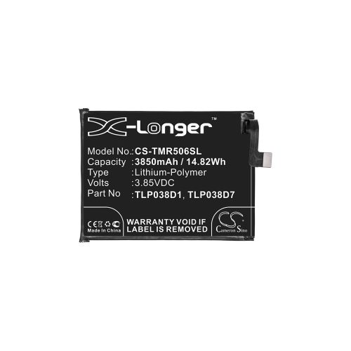 Realpower Li-Polymer akku (3,85V / 3850 mAh, Alcatel TLP038D1 / TLp038D7 kompatibilis)