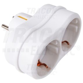 Többférőhelyes átalakító csatlakozó, fehér