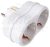 Többférőhelyes átalakító csatlakozó, fehér