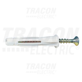 Önfeszítő tipli+csavar, szürke