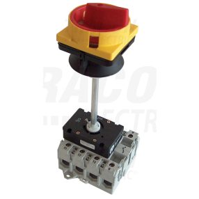   Biztonsági lakatolható szakaszoló kapcsoló ajtókupplunggal