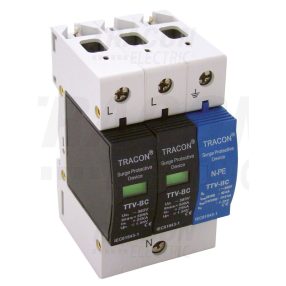   Túlfeszültségvédő készülék, 2.-es típus, csillagpontos