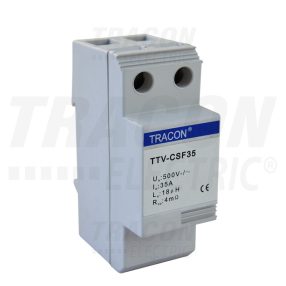 Csatolófojtó túlfeszültség védelmi rendszerhez