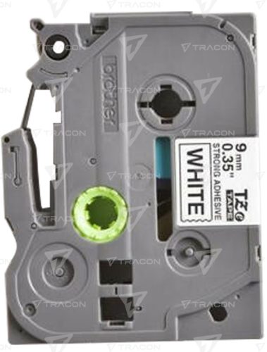 Brother  TZe-S221 szalagkazetta, fehér alap, fekete betű