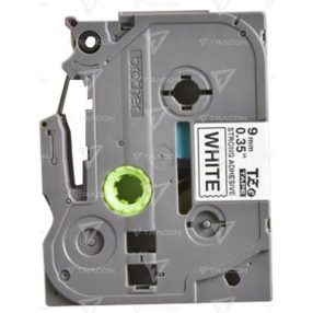 Brother  TZe-S251 szalagkazetta, fehér alap, fekete betű