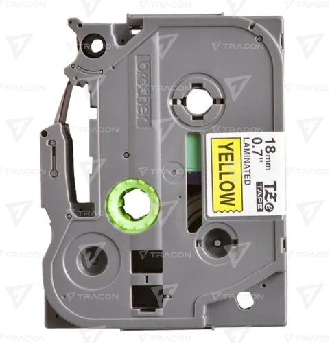 Brother  TZe-S631 szalagkazetta, sárga alap, fekete betű