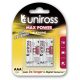 Uniross 1,5V LR03/AAA/mikró tartós alkáli elem MAX POWER 4db/csomag