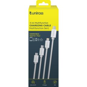 3 in1 Multifunction Cable, 2m, Charge