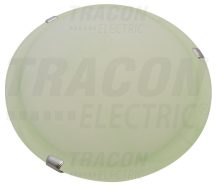 Tracon UFO-1-Z Üveg mennyezeti UFO lámpatest, zöld