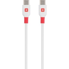 SKROSS USB kábel, töltő, szinkron (USB-C - USB-C) 1,2m