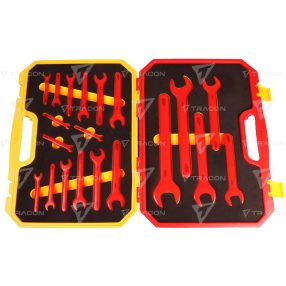 20 darabos 1000 V-ra szigeteltcsavarkulcs készlet