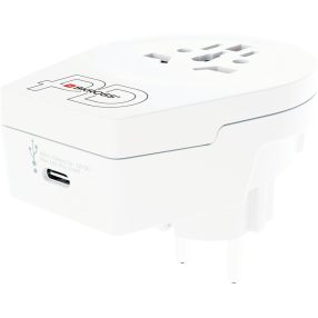   SKROSS 1.500290 World to Europe C20PD - csatlakozó átalakító európába utazóknak (gyorstöltés)