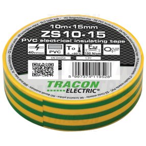 Szigetelőszalag, zöld/sárga