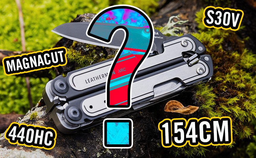 A Leatherman szerszámokban használt acélok ismertetése