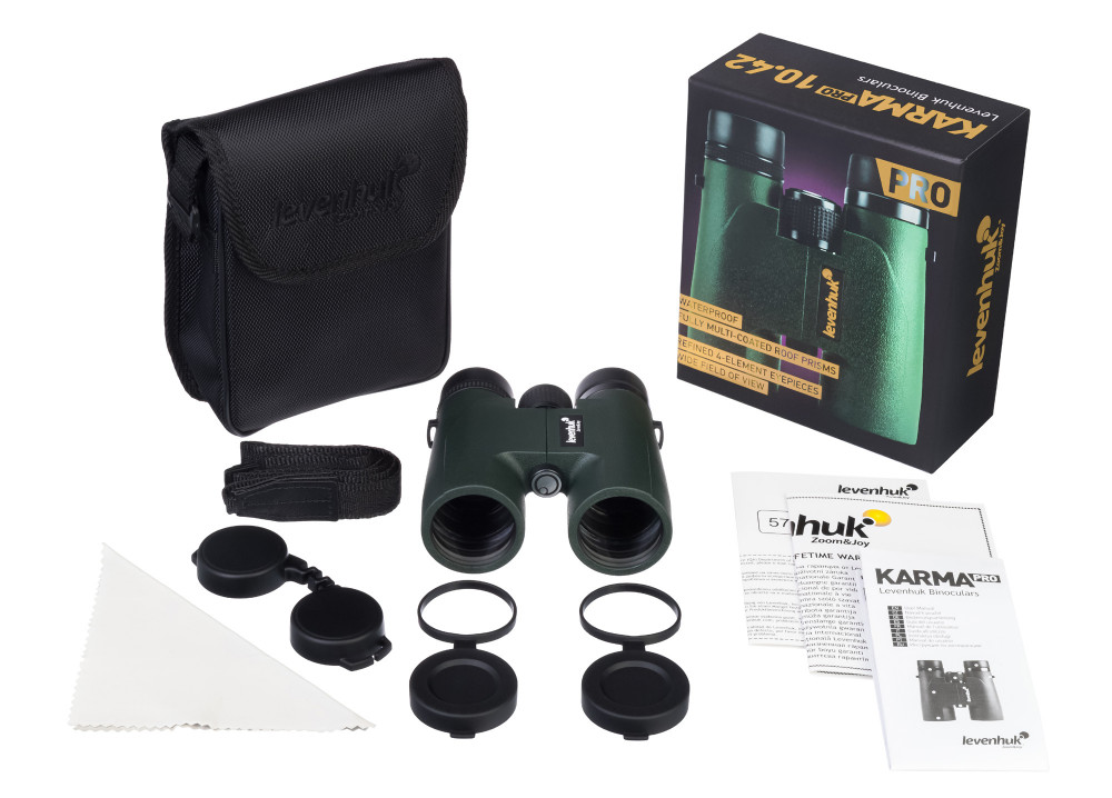 Levenhuk Karma PRO 10x42 kétszemes távcső Levenhuk Karma PRO 10x42 kétszemes távcső