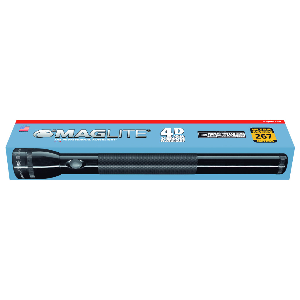 S4D015 Maglite 4D, fekete